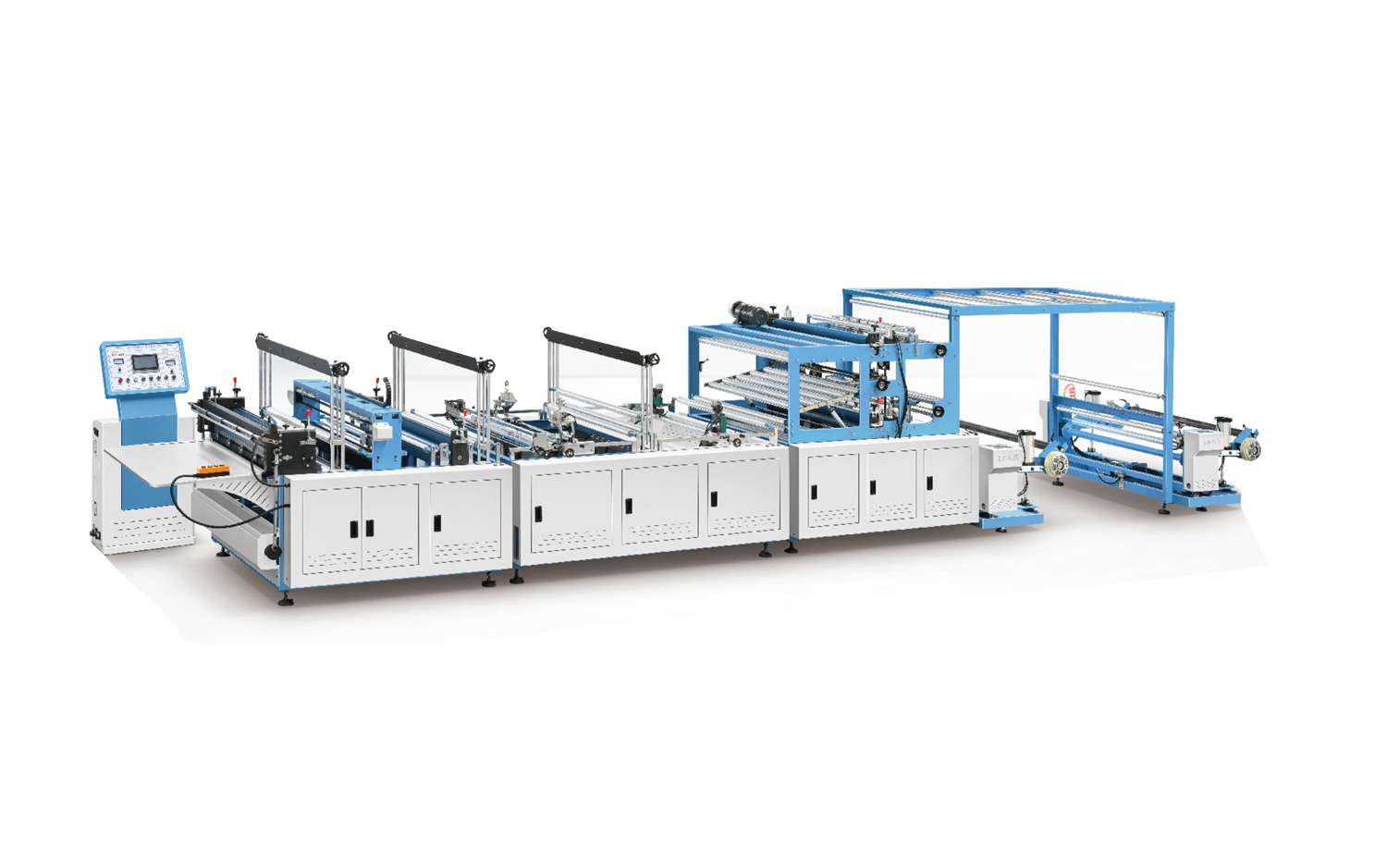 ZXL-1300雙放料無紡布制袋機(jī)(香蕉套袋、衛(wèi)浴潔具套袋、沙發(fā)套袋)